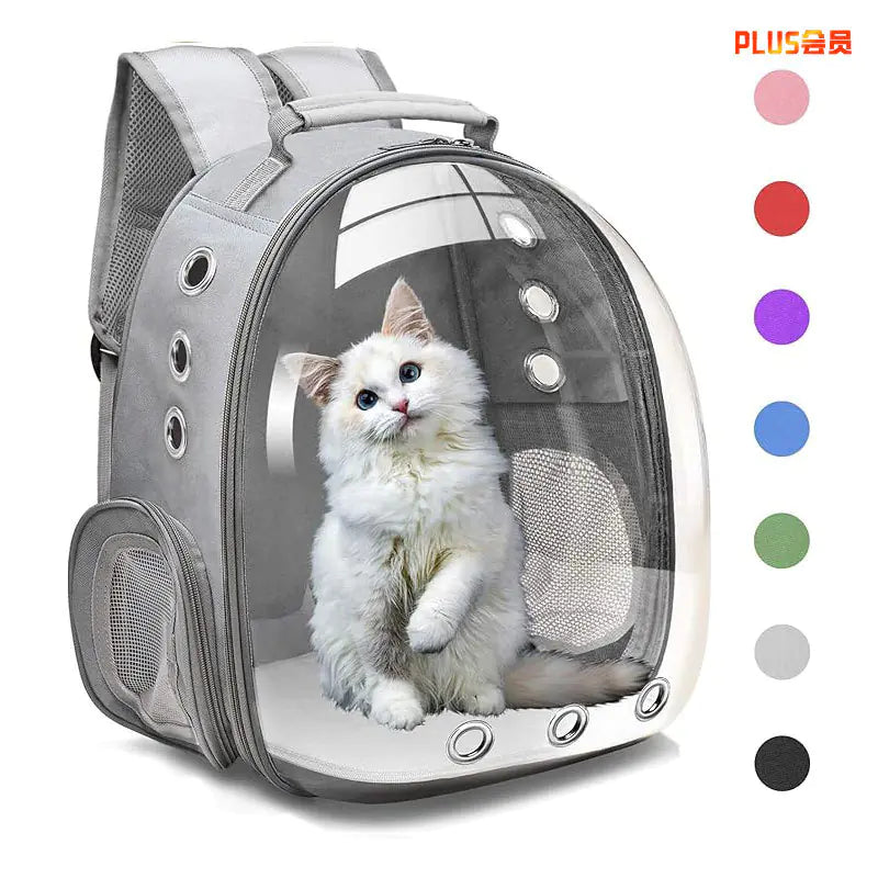 Transparent Cat Backpack Carrier