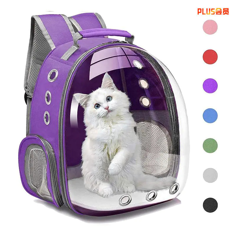 Transparent Cat Backpack Carrier