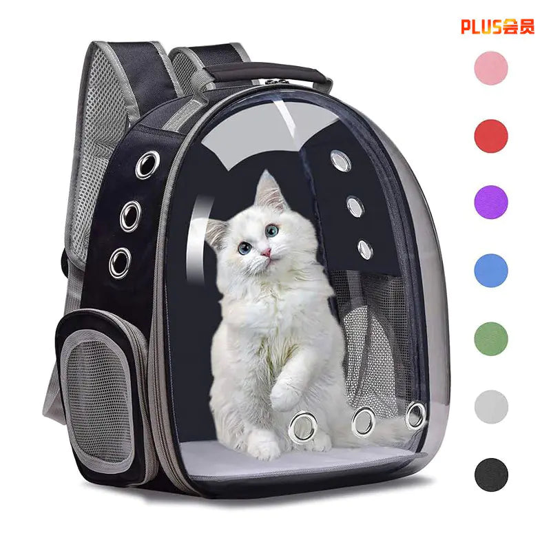 Transparent Cat Backpack Carrier